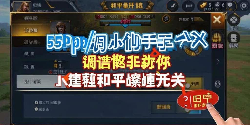 辅助瞄准器和平精英该选择哪一个